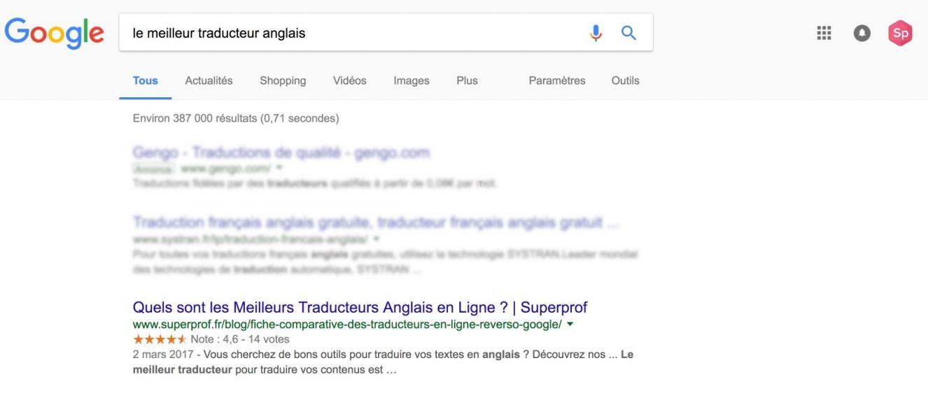 Quels sont les Meilleurs Traducteurs Anglais en Ligne