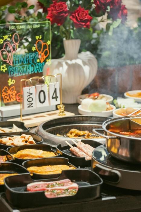 Photo de fondue chinoise. 