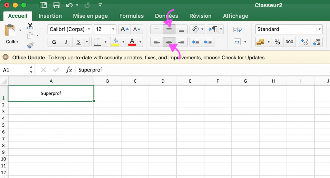 Comment Faire un Tableau sur Excel ? Superprof