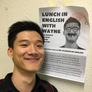 Wayne - Prof d'anglais - Strasbourg