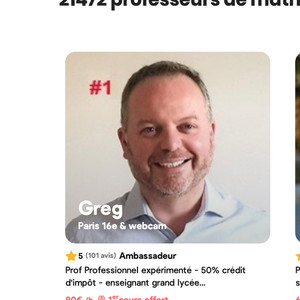Geg - Prof de maths - Paris