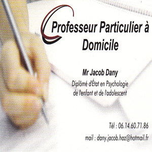 Jacob - Prof d'aide aux devoirs - Dunkerque