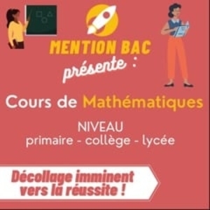 Mention - Prof de maths - Paris