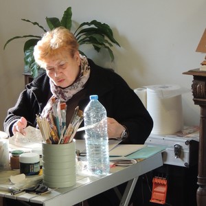 Claudine - Prof de peinture - Bourneville