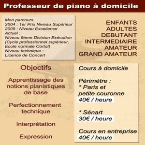 Nathalie - Prof de piano - Combs-la-Ville
