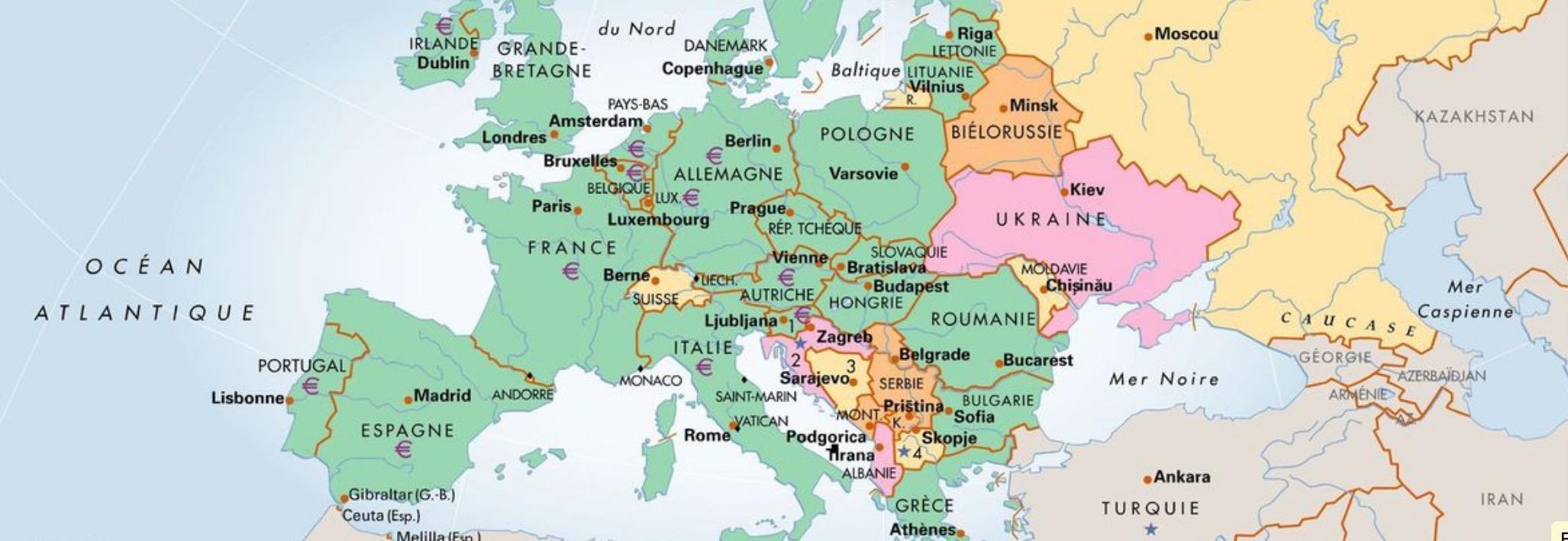 La Construction De L Union Europeenne Superprof