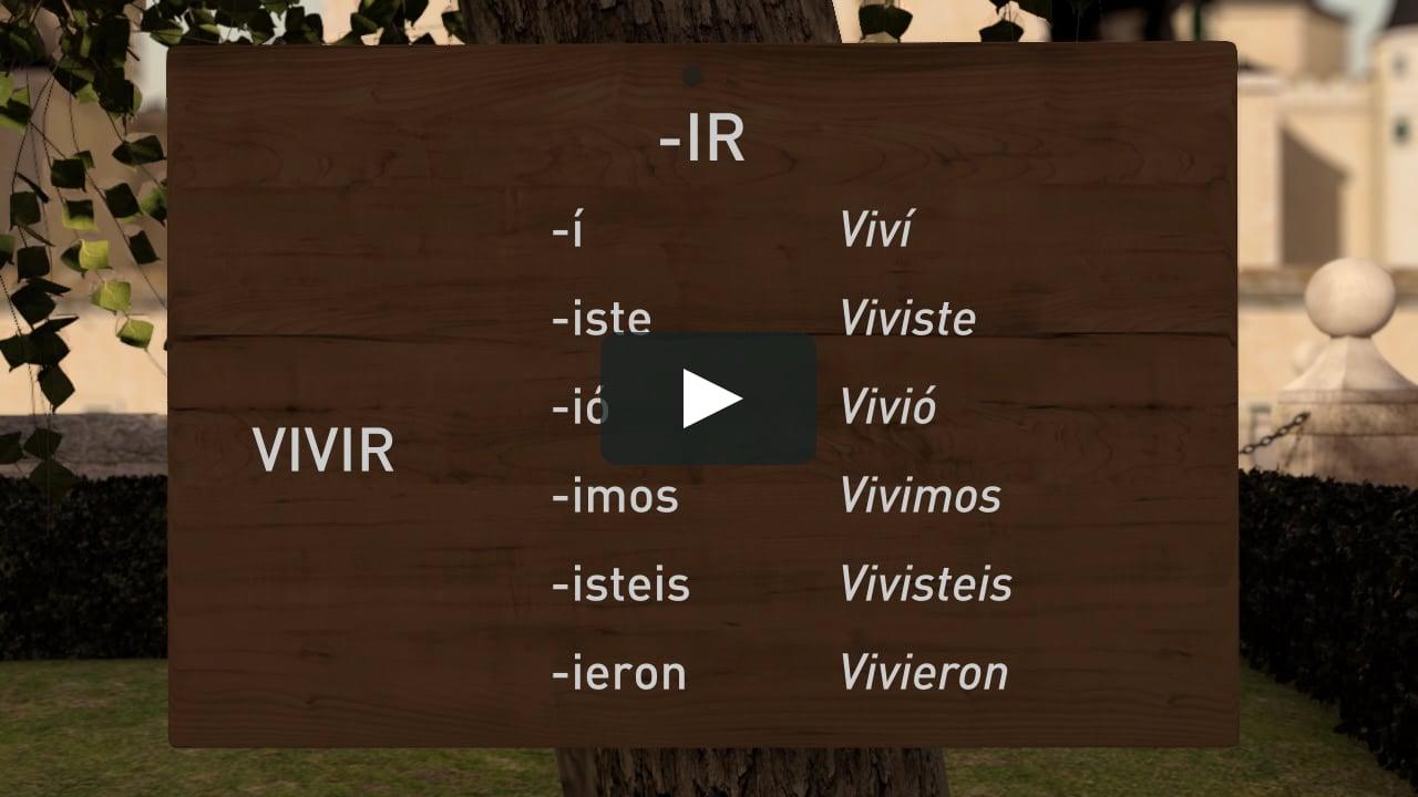 La Conjugaison du Passé Simple en Langue Espagnole