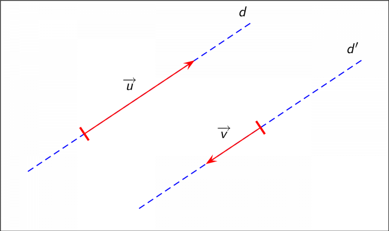 Comment Savoir Si Deux Vecteurs Sont Colinéaires
