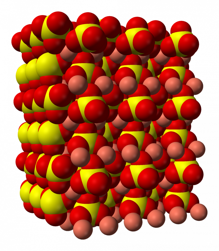 Le Sulfate de Cuivre II Superprof