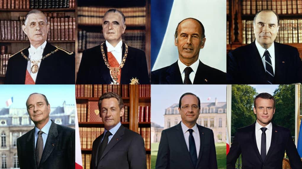 Histoire Page De Garde Avec Tout Les President De France