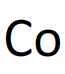 symbole du cobalt