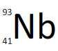 isotope niobium 93