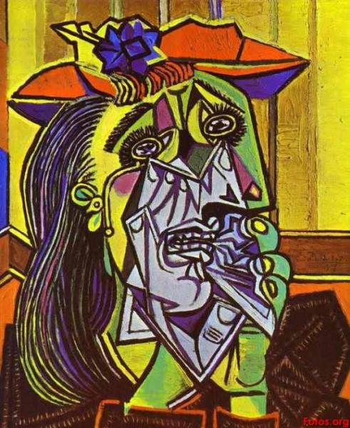 La Femme Qui Pleure De Pablo Picasso Superprof